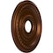 Ekena Millwork Cole PVC Ceiling Medallion (Fits Canopies up to 4 1/2"), Metallic Drk Copper, 16"OD x 3 1/2"ID x 1"P CMP16COCDC - alternate 5